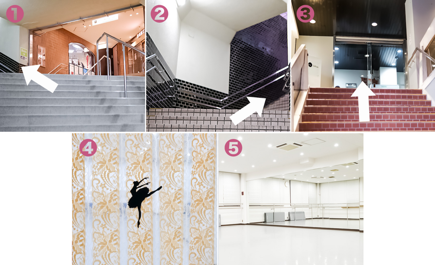 緑地本部教室までの道のり：福本まゆみモダンバレエアート：大阪・服部緑地・豊中