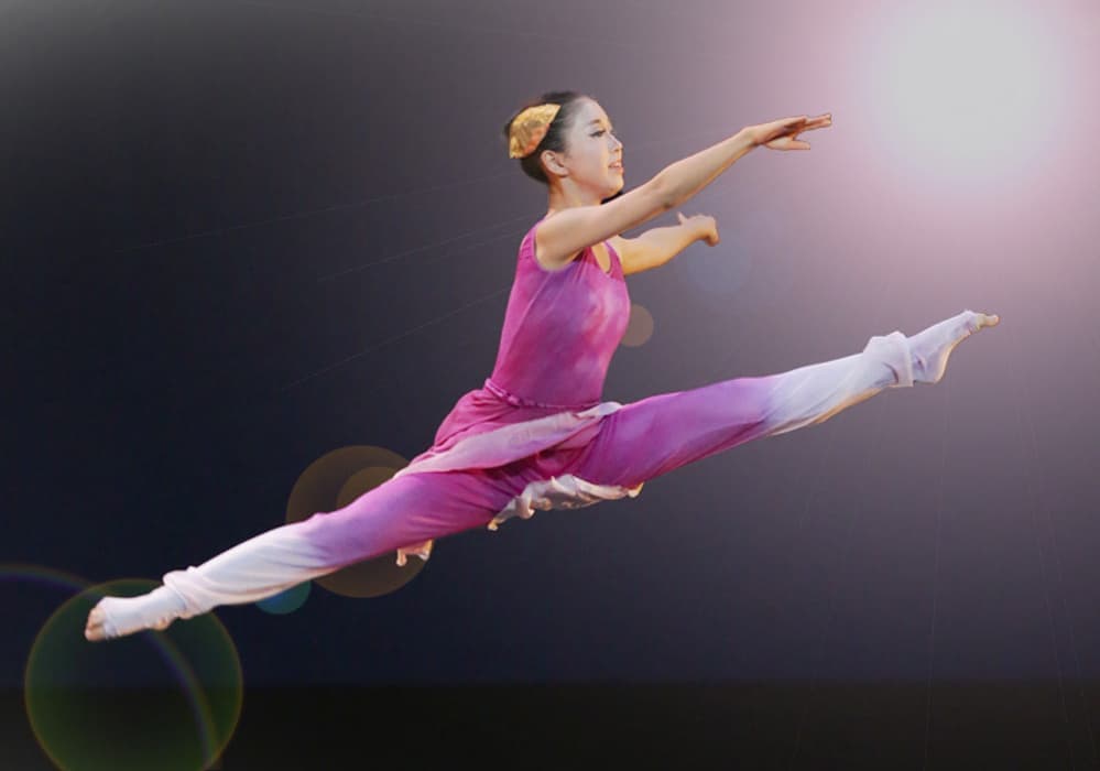 作品クラス：福本まゆみモダンバレエアート：大阪・服部緑地・豊中