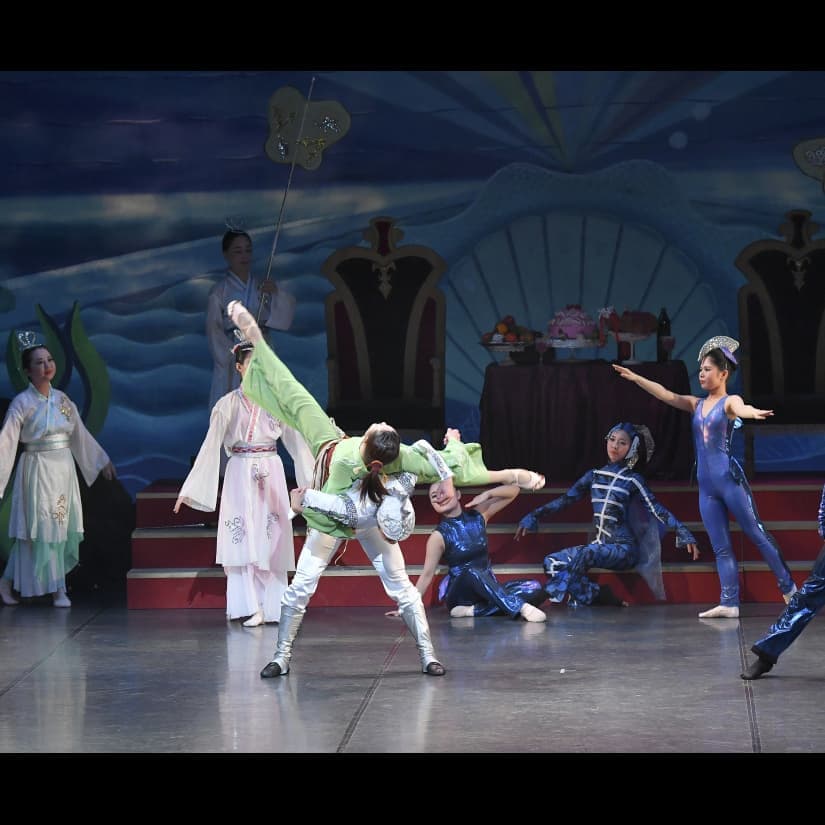 第３部　「浦島太郎」：福本まゆみモダンバレエアート第18回発表会：福本まゆみモダンバレエアート：大阪・服部緑地・豊中