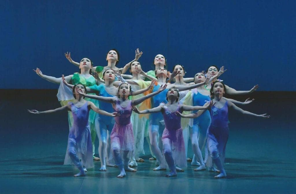 朝日新聞社 主催洋舞合同祭：福本まゆみモダンバレエアート：大阪・服部緑地・豊中