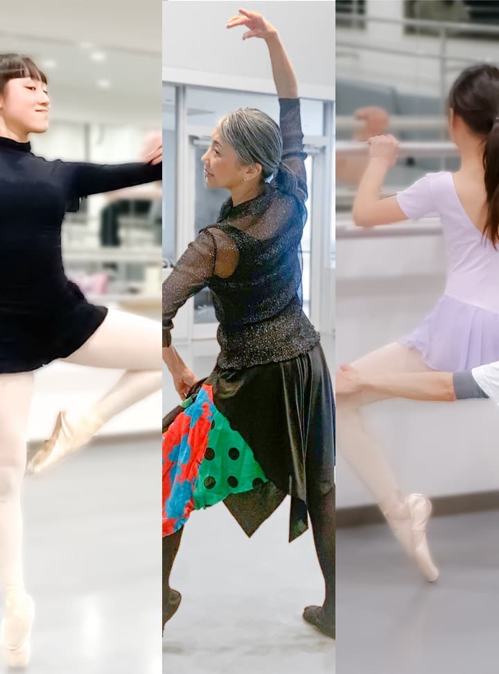 多彩なコースとクラス構成：福本まゆみモダンバレエアート：大阪・服部緑地・豊中